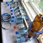 Создание поилок из пластиковых бутылок